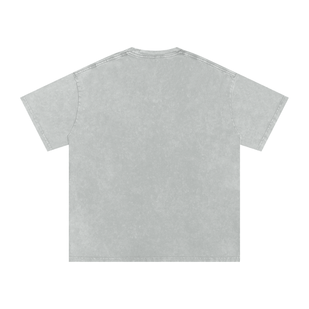 Essential Snow Washed Oversized Cotton T-Shirt