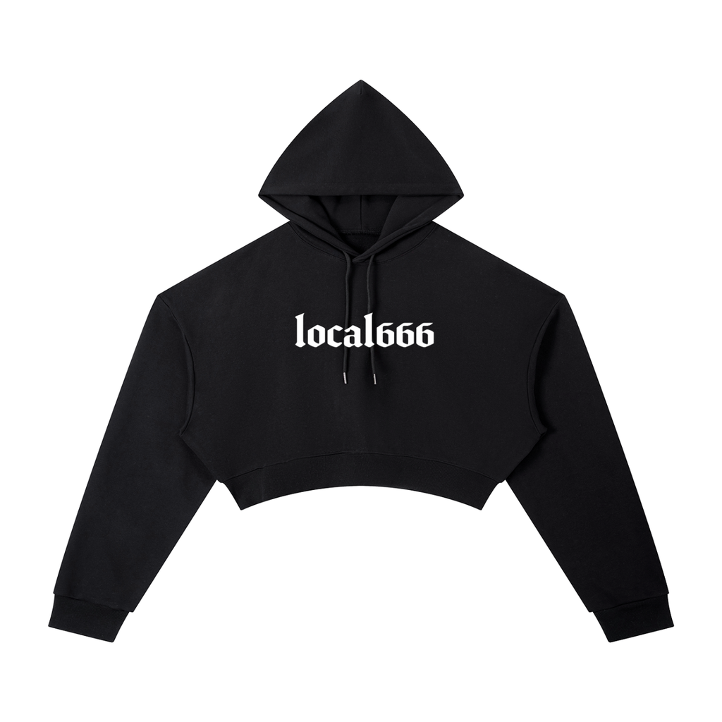 Essential Cropped Hoodie