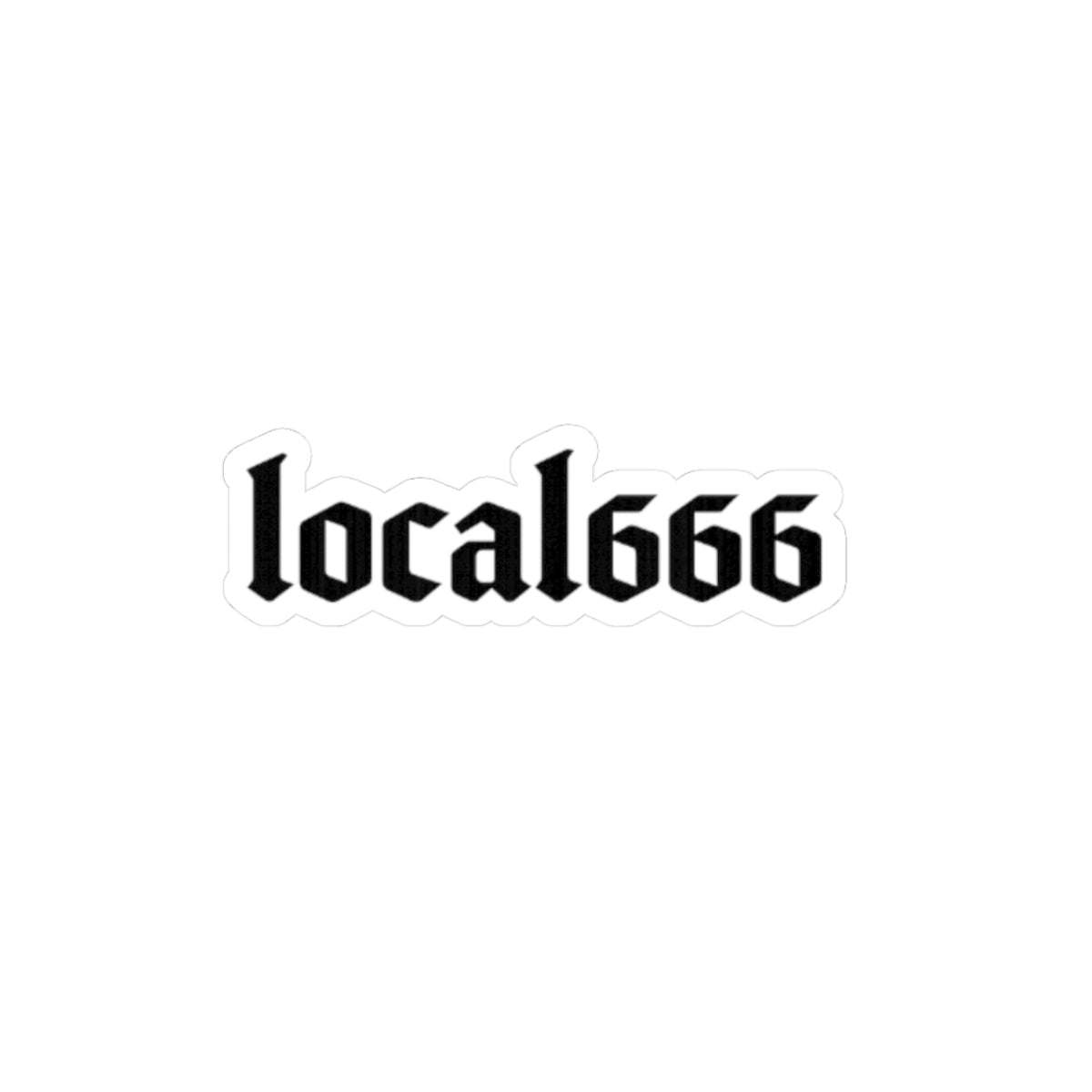 local666 Kiss-Cut Stickers