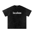 Essential Snow Washed Oversized Cotton T-Shirt