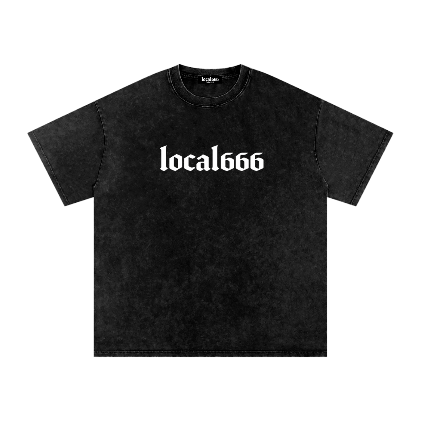 Essential Snow Washed Oversized Cotton T-Shirt