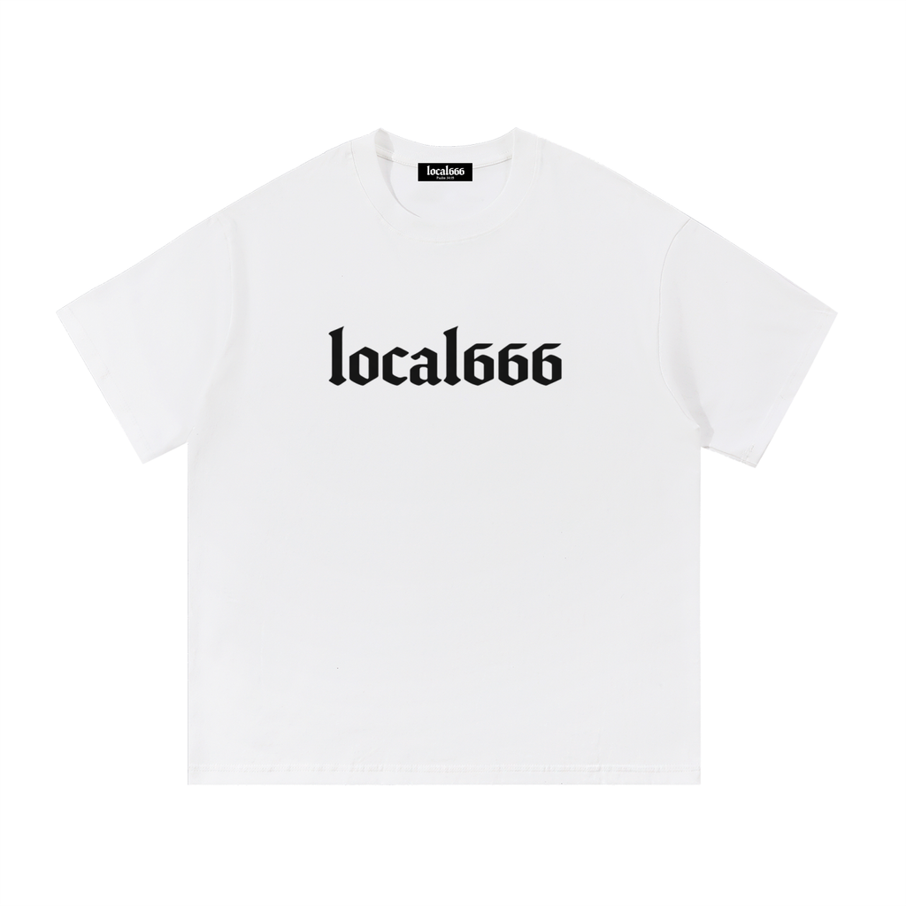 Essential Whole Chest Badge Cotton T-Shirt