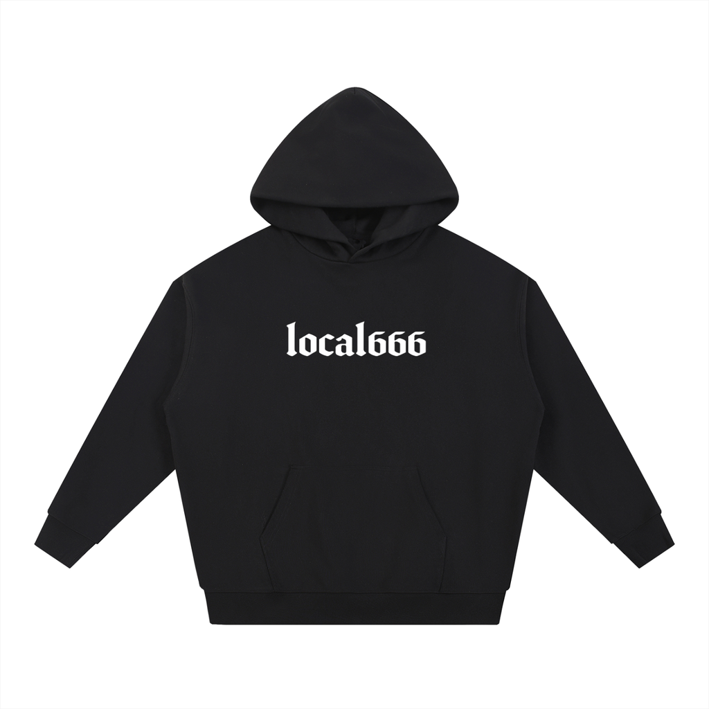 “Hang In There It Gets Worse”  Heavyweight Hoodie